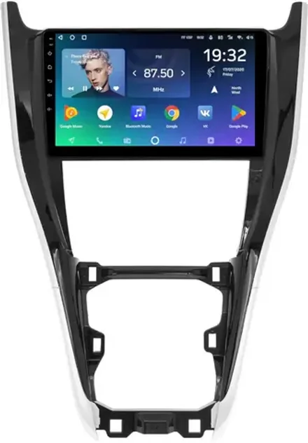 Магнитола для Toyota Harrier 3 XU60 2013-2017 (большая рамка) - Teyes CC2 PLUS на Android 10, ТОП процессор, 4Гб+64Гб, 4G SIM-слот