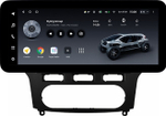 Магнитола для Ford Mondeo 4 2007-2010 (рамка чёрная) - Teyes LUX ONE ROUND монитор 12.3" 2K QLED на Android 10, CarPlay, 4G SIM-слот