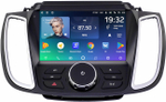 Магнитола для Ford Kuga 2 2017-2019 (SYNC 3, рамка с кнопками тип 1) - Teyes CC2 PLUS монитор 9" QLED на Android 10, ТОП процессор, 4Гб+64Гб, 4G SIM-слот