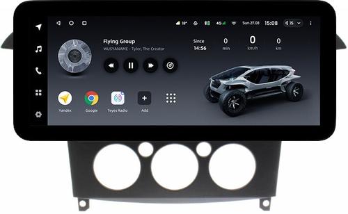 Магнитола для Ford S-Max, Galaxy 2 2006-2015 (кондиционер) - Teyes LUX ONE ROUND монитор 12.3" 2K QLED на Android 10, CarPlay, 4G SIM-слот