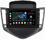 Магнитола для Chevrolet Cruze 2009-2012 (рамка черная) - Canbox 9010 Android 10, Быстрая, CarPlay, 4G SIM-слот