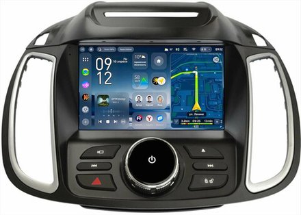 Магнитола для Ford Kuga 2 2012-2019 (без SYNC, рамка с кнопками тип 1) - Teyes CC4-PRO монитор 9.5" 2K QLED на Android 13, Snapdragon 778G, ИИ, CarPlay, DSP, 4G SIM-слот