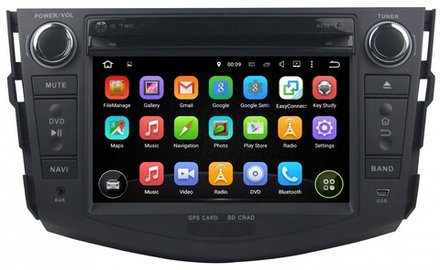 Магнитола для Toyota RAV4 30 2005-2012, Vanguard - Kuberg KD-7606-P5-32 на Android 10, 8-ядер, 4ГБ-32ГБ