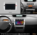 Магнитола для Citroen C4 2004-2011 - Kuberg OL-9932 QLed+2K, Android 13, Быстрейшая, CarPlay, 4G SIM-слот