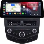 Магнитола для Honda Accord 7 2003-2008 - Kuberg KP-1218 монитор 12.3" в стиле MERCEDES на Android 13, Быстрая, CarPlay, 4G SIM-слот