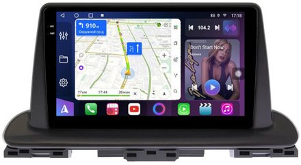 Магнитола для KIA Cerato 4 2018+ - FarCar 1142M монитор 9.5" QLED на Android 14, TS18, CarPlay, 4G SIM-слот