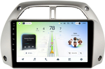 Магнитола для Toyota RAV4 2 2000-2003 - Teyes CC4L монитор 9" IPS на Android 14, Snapdragon 662, CarPlay, 4G SIM-слот
