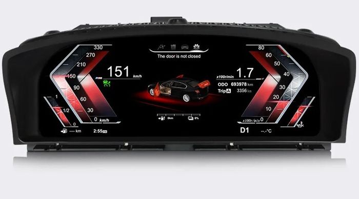 Электронная панель приборов BMW 7-серия E65 2004-2008 - 1303 с LCD / ЖК 12.3" экраном QLED