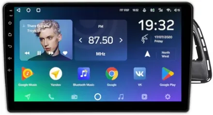Магнитола Audi Q5 8R 2008-2016 (рамка 10) - Teyes CC2 PLUS на Android 10, ТОП процессор, 4Гб+64Гб, 4G SIM-слот