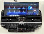 Магнитола для Toyota Land Cruiser 200 2007-2015 (климат на ШГУ) - RDL-LC200H-07-15-105 монитор 12.3" на Android 13, Быстрая, CarPlay, 4G SIM-слот