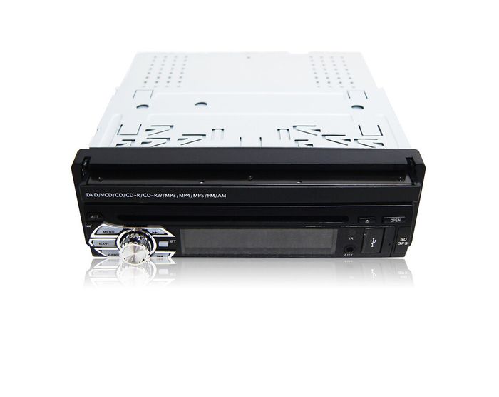 1DIN магнитола с выдвижным 7" экраном - Kuberg KR-7123-T8 на Android 9.0