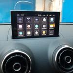Магнитола для Audi A3 2013-2020 - RDL-9603 выезжающий монитор 7" на Android 12, Быстрая, CarPlay, 4G SIM-слот