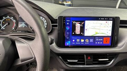 Магнитола для Volkswagen Polo, Skoda Rapid 2020+ - Kuberg SF-1020 QLed+2K, Android 13, TS20, CarPlay, 4G SIM-слот