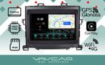 Магнитола для Toyota Alphard H20, Vellfire 2008-2014 (менее 10 динамиков) - Vaycar VA77-0698-2K на Android 13, Быстрая, 2K QLED, CarPlay,4G SIM-слот