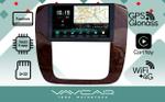Магнитола для Chevrolet Tahoe 2006-2014 - Vaycar VA10-1175 (рамка под дерево) на Android 13, 8-ядер, 4G SIM-слот