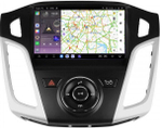 Магнитола для Ford Focus 3 2011-2019 (поддержка автопарковки) - Kuberg SF-9202A-FW QLed+2K, Android 13, TS20, CarPlay, 4G SIM-слот