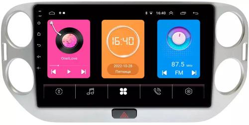 Магнитола для Volkswagen Tiguan 2011-2017 -  GT10-077 на Android 10, 2Гб-16Гб