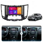Магнитола для Infiniti QX70, FX35 (S51), FX37, FX30d, FX50 2008-2016 (Поддержка Bose и 360) - Kuberg KP-9828-4 (чёрная) Android 12, TS10, CarPlay, 4G SIM-слот
