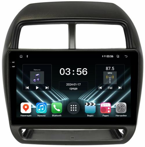 Магнитола для Mitsubishi ASX 2017+ - FarCar DX10-7064N10 монитор 10.36" IPS на Android 13, 4+64Гб, CarPlay