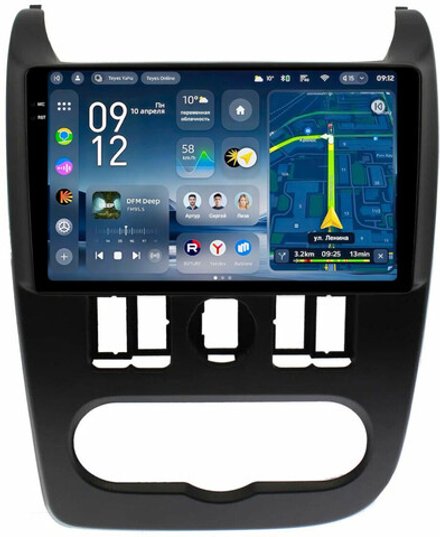 Магнитола для Lada Largus 2012-2021 - Teyes CC4-PRO монитор 9.5" 2K QLED на Android 13, Snapdragon 778G, ИИ, CarPlay, DSP, 4G SIM-слот