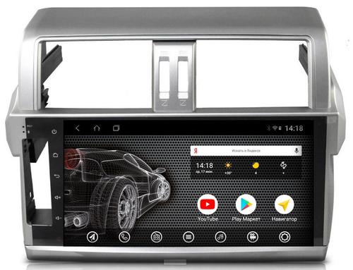 Магнитола для Toyota Land Cruiser Prado 150 2014-2017 - AK361R10-MTK Android 10, 8-ядер, 2Гб-32Гб