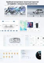 Магнитола для Mercedes-Benz GL (X164), ML (W164) 2005-2012 (рамка с крутилками и кнопками) - Kuberg DUDU7 EW-9950 QLed+2K, Android 13, Быстрейшая, UIS7870 (DUDU7), CarPlay, SIM-слот