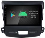 Магнитола для Mitsubishi Outlander XL, Peugeot 4007, Citroen C-Crosser - Airok RI-2606 Android 12, Быстрая, SIM-слот
