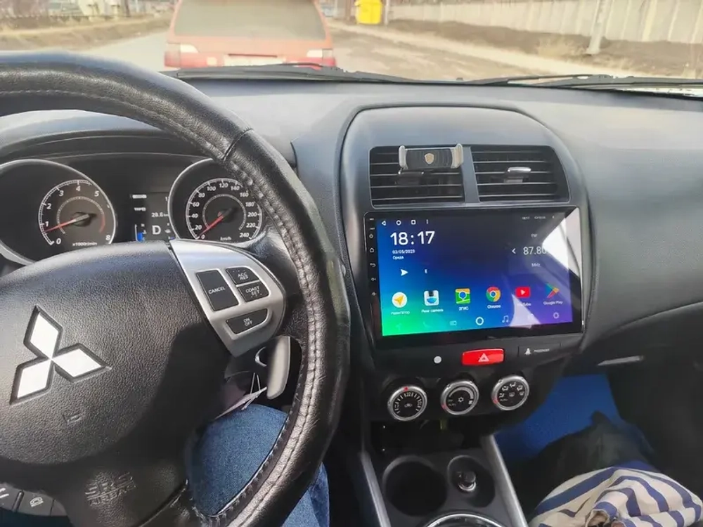 Магнитола для Mitsubishi ASX, Peugeot 4008, Citroen C4 Aircross 2010-2016 - Kuberg OL-1631 QLed, Android 12, TS10, CarPlay, 4G SIM-слот