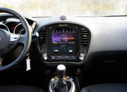 Магнитола для Nissan Juke 2011-2019 - Kuberg ZF-1165-Q6 вертикальный экран в стиле "Тесла" на Android 11, 8Гб+128Гб, CarPlay, 4G SIM-слот