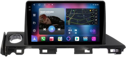 Магнитола для Mazda 6 2015-2018 - FarCar 3005M монитор 9.5" QLED на Android 14, TS18, CarPlay, 4G SIM-слот