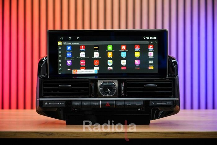 Магнитола для Toyota Land Cruiser 200 2015-2021 с JBL и 360 - RDL-LC200-16-LCD монитор 12.3" на Android 13, Быстрая, CarPlay, 4G SIM-слот