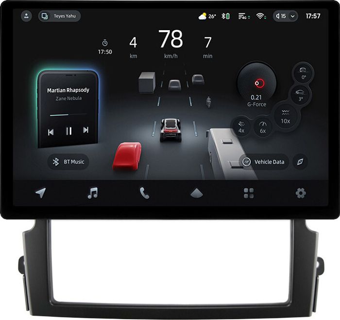 Магнитола для KIA Sorento 1 2006-2011 - Teyes CC4-PRO монитор 13" 2K QLED на Android 13, Быстрейшая, Snapdragon 778G, ИИ, CarPlay, DSP, 4G SIM-слот