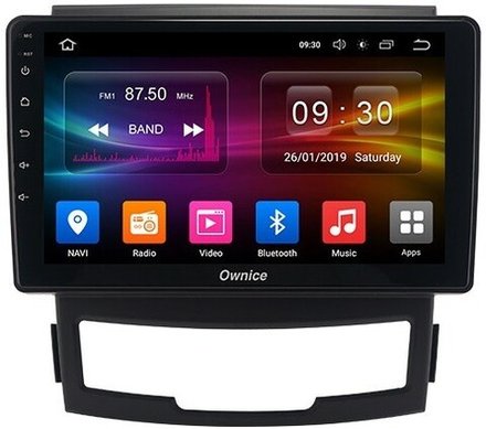 Магнитола для SsangYong Actyon II 2011-2013 - Kuberg OL-9762 IPS, Android 10, 8 ядер (TS18), 4G SIM-слот