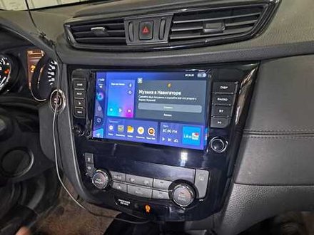 Магнитола для Nissan X-Trail T32, Qashqai J11 2014-2022 (климат, рамка тип 4) - FarCar GX9-7015F4 монитор 9.5" 2K QLED на Android 14, TS20, 6+128Гб, CarPlay, 4G SIM-слот