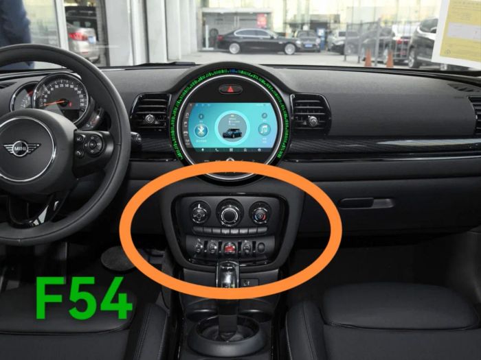 Магнитола для Mini Cooper F54 - Kuberg монитор 11,9" на Android 13, Быстрая, 4G SIM-слот