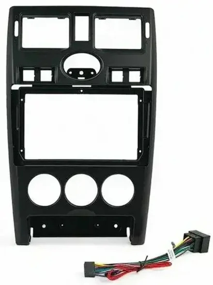 Магнитола для Lada Priora 2007-2013 (рамка черная) - Kuberg OL-9066-1 QLed, Android 13, TS20, CarPlay, SIM-слот