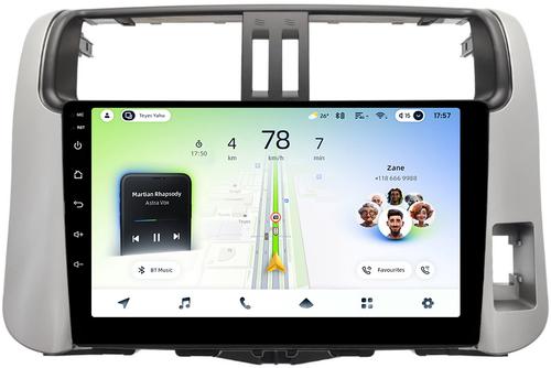 Магнитола для Toyota Land Cruiser Prado 150 2009-2013 (правый руль) - Teyes CC4L монитор 9" IPS на Android 14, Snapdragon 662, CarPlay, 4G SIM-слот