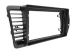 Комплект рамки с разъёмами 9" Subaru Outback 3 BP, Legacy 4 BL 2004-2009 (правый руль)черная вниз с воздуховодами