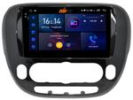 Магнитола для KIA Soul 2 2014-2019 (кондиционер, рамка глянцевая) - AIROC 2K RI-2320 Android 12, Быстрая, QLed+2K, CarPlay, SIM-слот