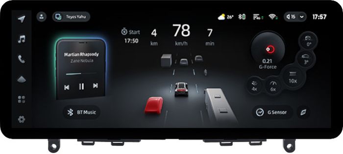 Магнитола для Mercedes-Benz C W204 2007-2011 (взамен перчаточного ящика) - Teyes CC4PRO монитор 12.3" 2K QLED + рамка LUX, Android 13, Быстрейшая, Snapdragon 778G, ИИ, CarPlay, DSP, 4G SIM-слот
