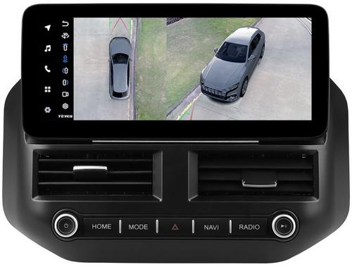 Магнитола для Mitsubishi Pajero 3, Montero 3 1999-2006 - Teyes LUX ONE 360 монитор 12.3" 2K QLED на Android 10, 6/128Гб, CarPlay, 4G SIM-слот, 4 камеры в комплекте