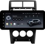Магнитола для Lada Priora 2013-2018 (рамка тип 3) - Teyes LUX ONE ROUND монитор 12.3" 2K QLED на Android 10, Быстрая, CarPlay, 4G SIM-слот
