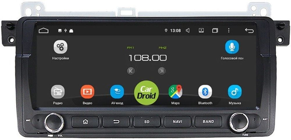 Магнитола для BMW 3 (E46) 1998-2006 - Airok RD-2741W на Android 9.0, 8-ЯДЕР, 4ГБ-32ГБ и встроенным DSP