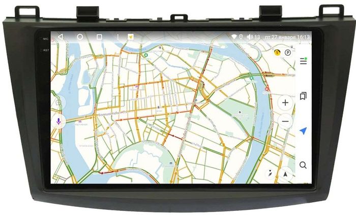 Магнитола для Mazda 3 2009-2013 - Vaycar VA41-0034-2K на Android 13, 8-ядер, 2K QLED, ТОП процессор, CarPlay, 4G SIM-слот