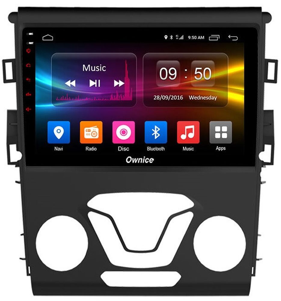 Магнитола для Ford Mondeo 5 2015-2019 - Kuberg OL-9205-P Android 10, ТОП процессор, 4+64, SIM-слот