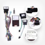Комплект рамки с разъёмами 7" Mercedes-Benz, G-класс 2000-2006, С W203 2000-2004, Vito/Viano, овальная без кнопок