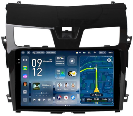Магнитола для Nissan Teana L33 2014-2016 - Teyes CC4-PRO монитор 10.36" 2K QLED на Android 13, Snapdragon 778G, ИИ, CarPlay, DSP, 4G SIM-слот