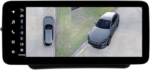 Магнитола для Mercedes-Benz E W212 купэ/кабриолет левый руль 2015 NTG 5.0 - Teyes LUX ONE 360 монитор 12.3" 2K QLED на Android 10, 6Гб+128Гб, CarPlay, 4G SIM-слот, 4 камеры в комплекте