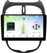 Магнитола для Peugeot 206 1998-2012 - Teyes CC4L-DTS монитор 9" IPS на Android 14, Быстрая, Snapdragon 662, CarPlay, 4G SIM-слот