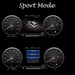 Электронная панель приборов Toyota Land Cruiser 200 2007-2015 - Kuberg NH-LCD-T01 с LCD / ЖК 12.3" экраном QLED